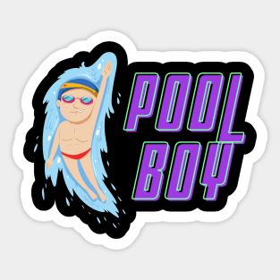 Pool Boi Sticker